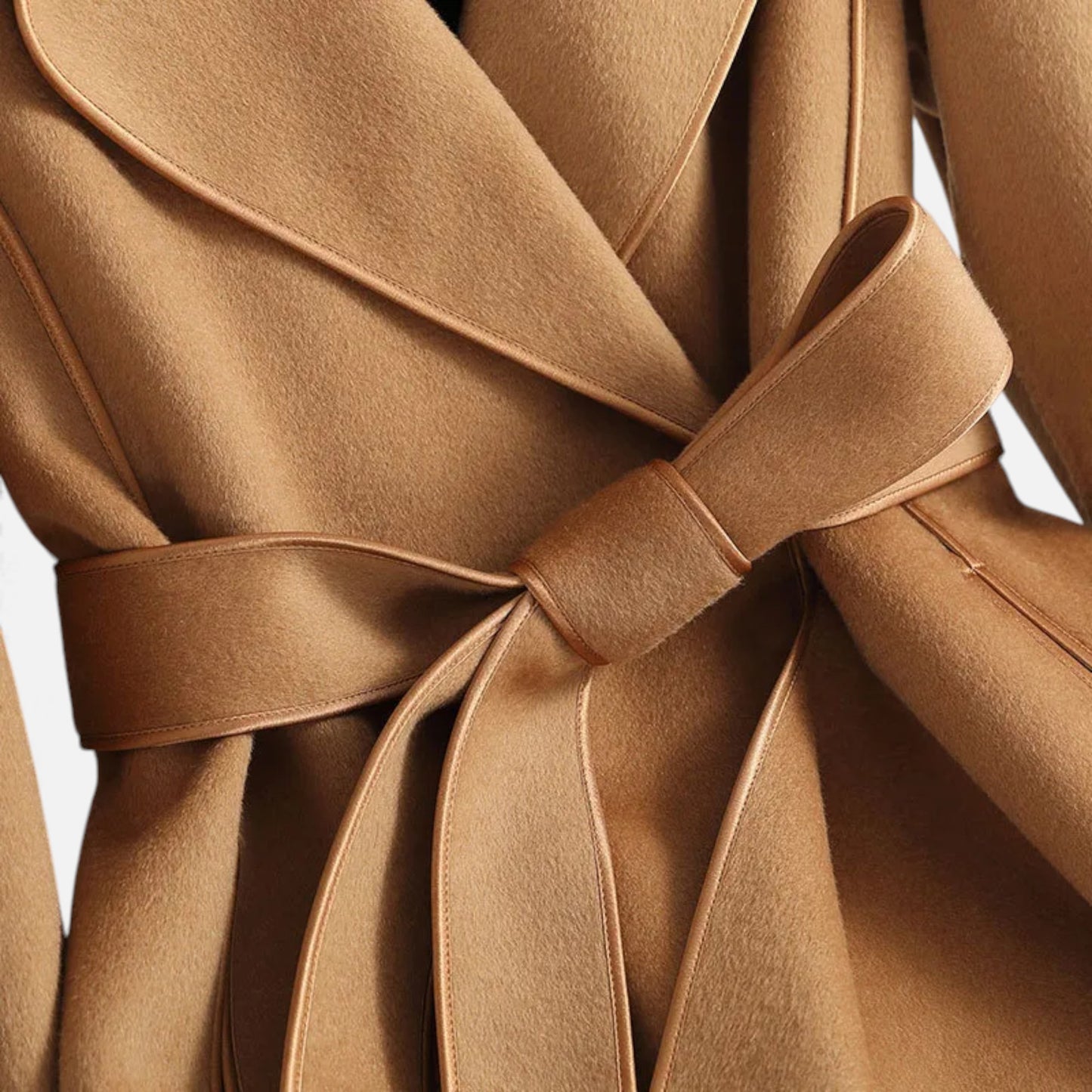 Morani | Women’s Wool-Blend Mid-Length Over-Coat – Ivy League Elegance