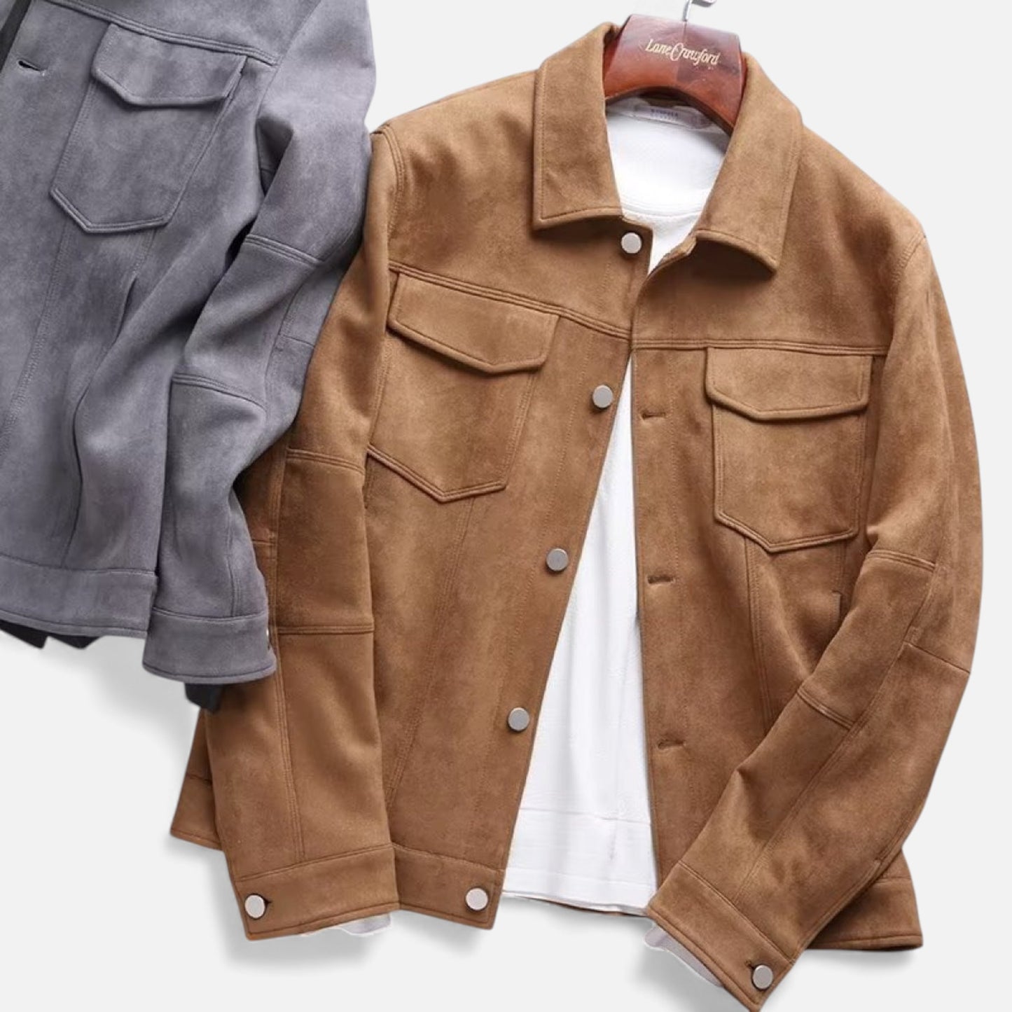 Morani | Men’s Polo‑Collar Shirt‑Jacket (Heritage Cotton)