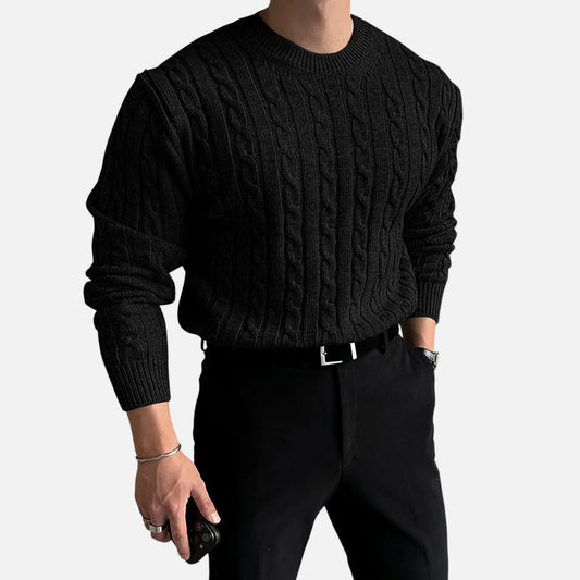 Morani | Men’s Heritage Ribbed Turtleneck Sweater