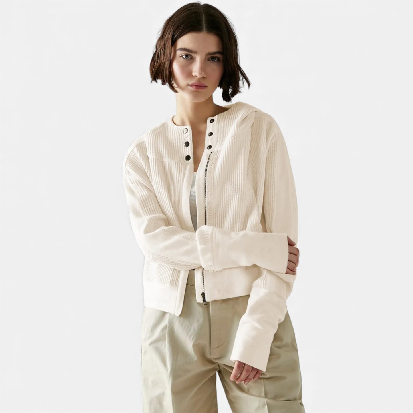 Morani | Women’s Hooded Cashmere-Blend Jacket