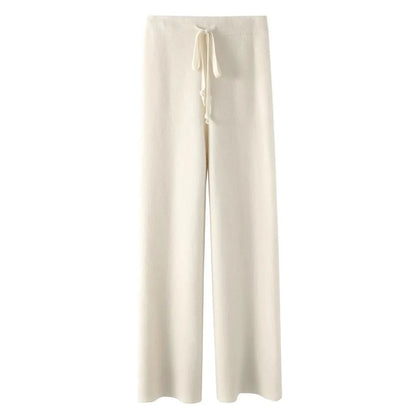 Morani | Women’s Heritage Knit Palazzo Trousers