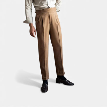 Morani | Women’s Straight‑Leg Wool Blend Trousers