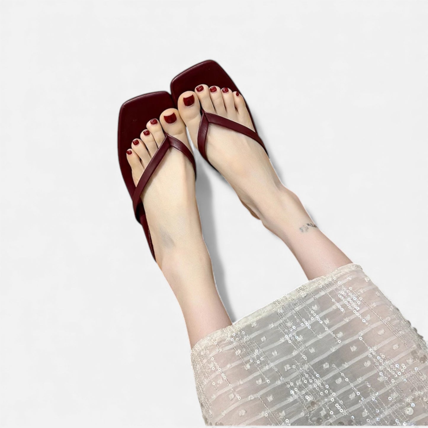 Morani | Women’s Leather Clip-Toe Slides