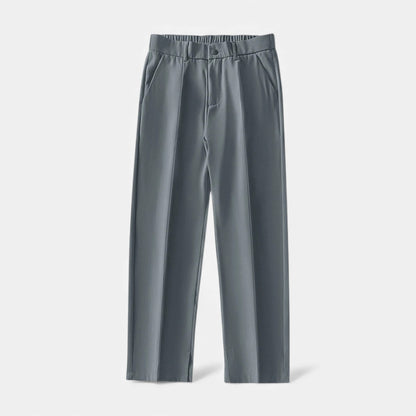 Morani | Men’s Silk-Touch Draped Trousers