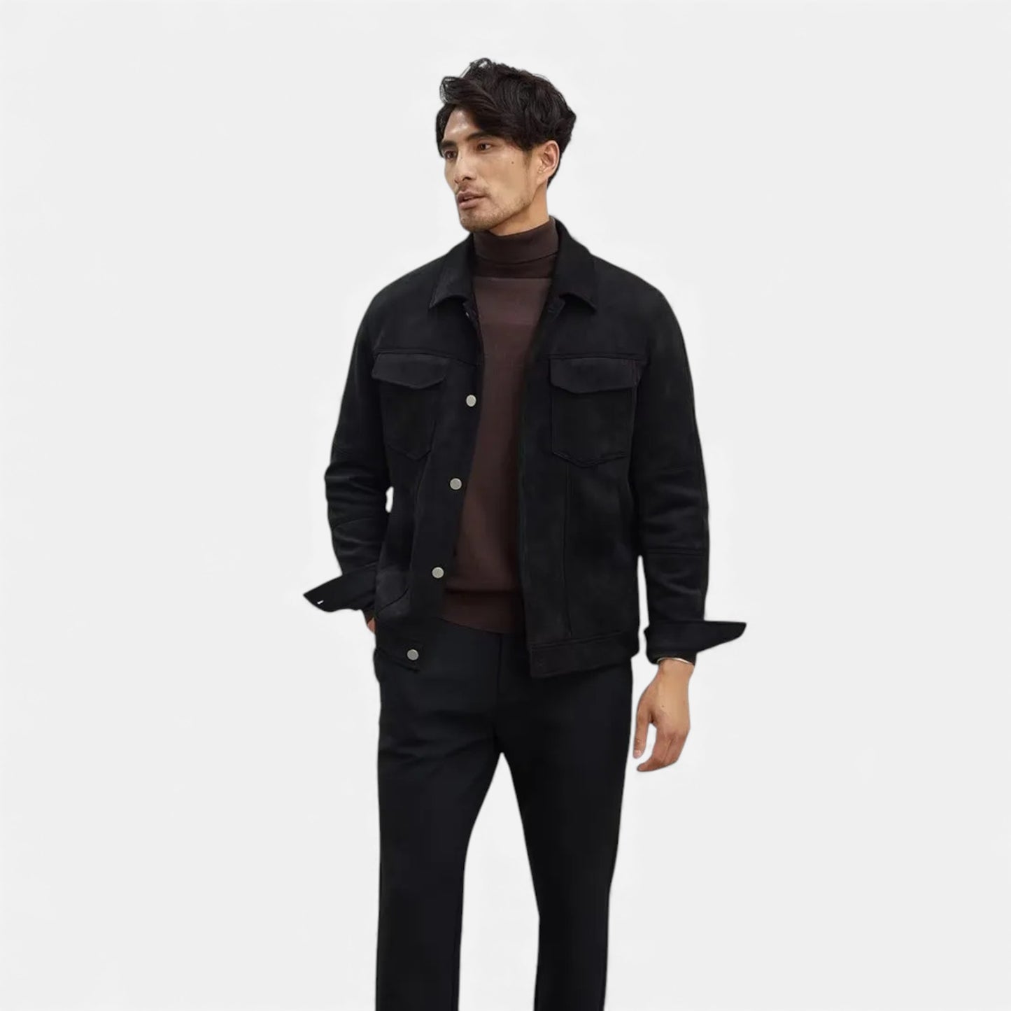 Morani | Men’s Polo‑Collar Shirt‑Jacket (Heritage Cotton)