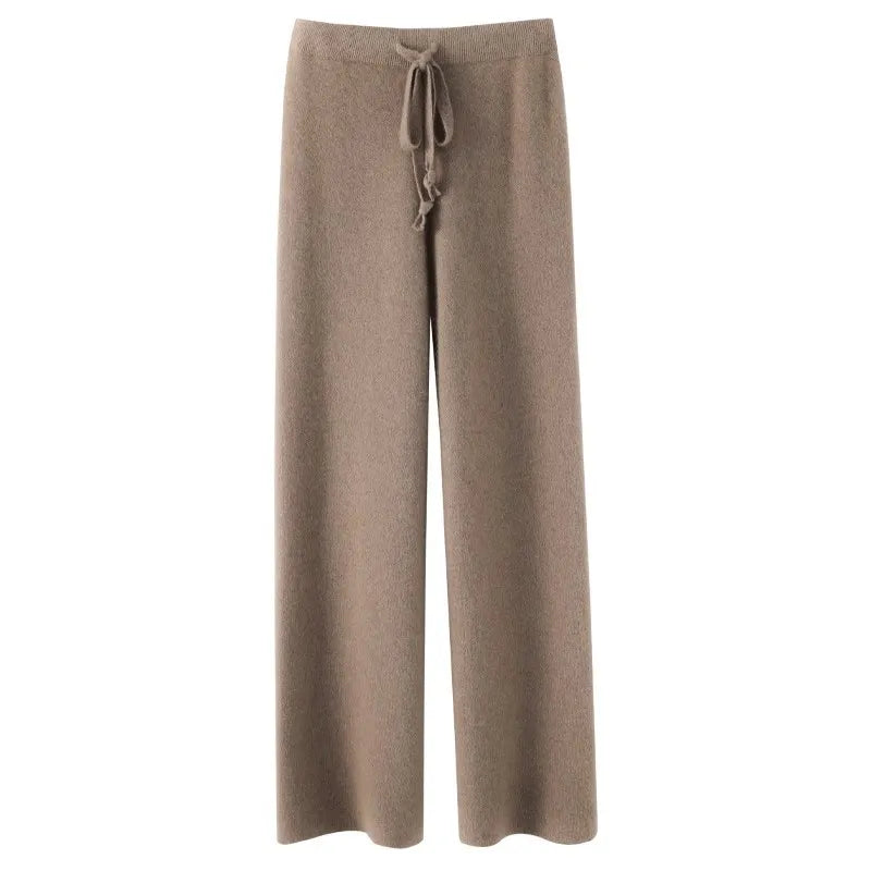 Morani | Women’s Heritage Knit Palazzo Trousers