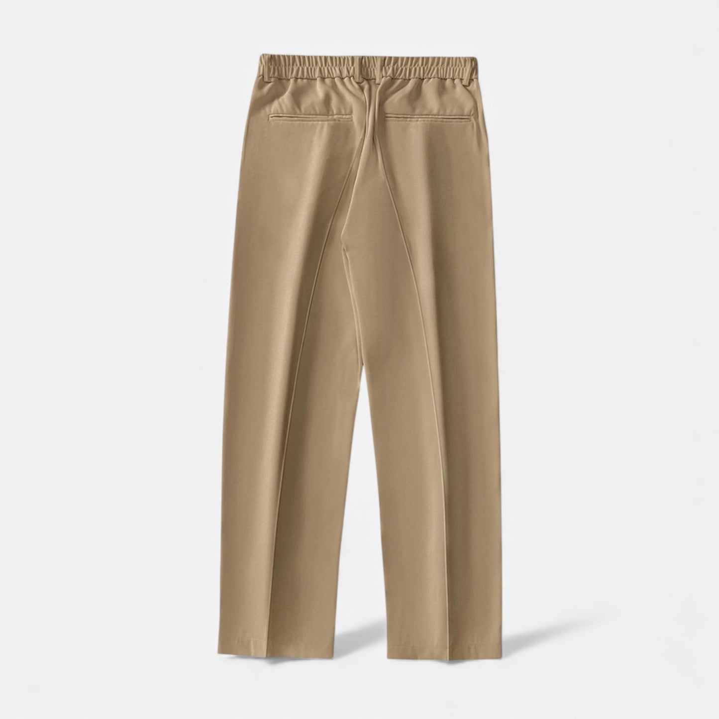 Morani | Men’s Silk-Touch Draped Trousers