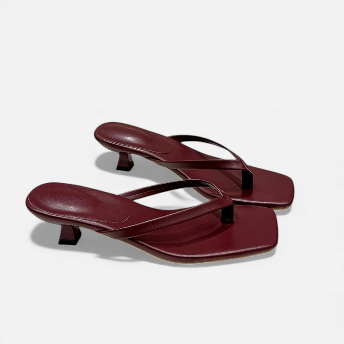 Morani | Women’s Leather Clip-Toe Slides