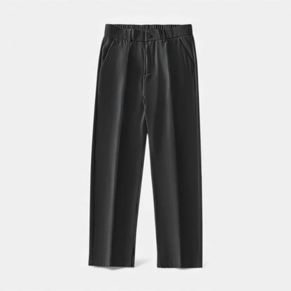 Morani | Men’s Silk-Touch Draped Trousers