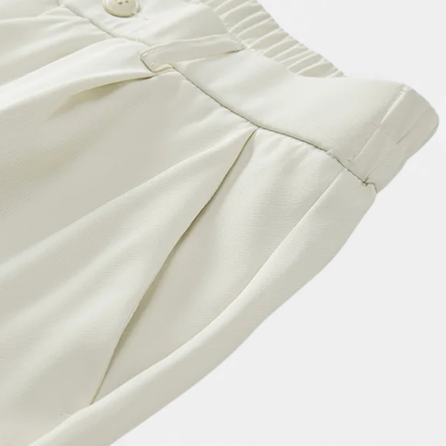 Morani | Men’s Silk-Touch Draped Trousers