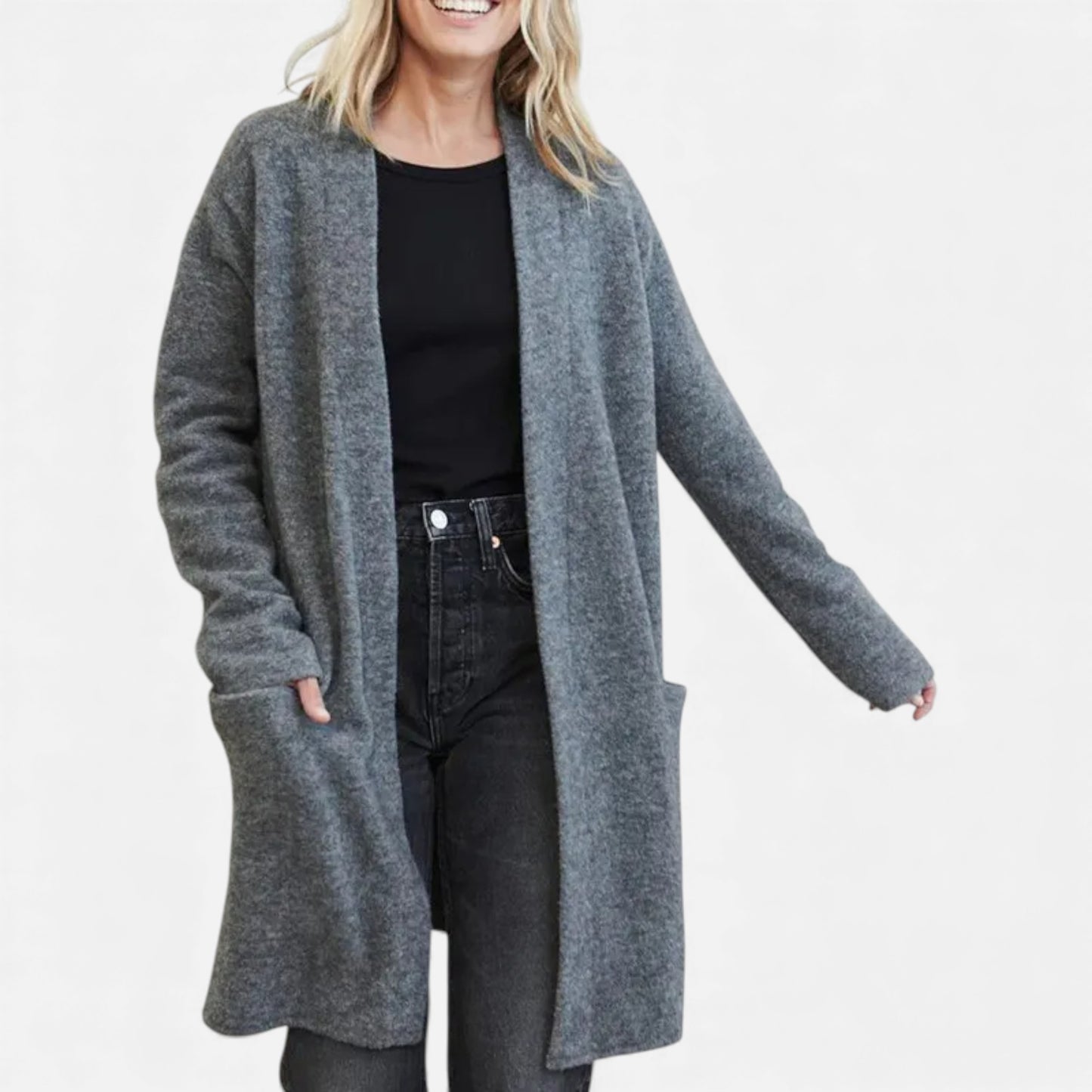 Morani | Women’s Knitted Jacket — Heritage Cashmere Knit