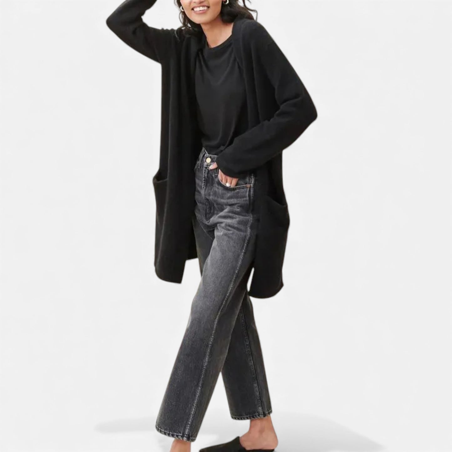 Morani | Women’s Knitted Jacket — Heritage Cashmere Knit