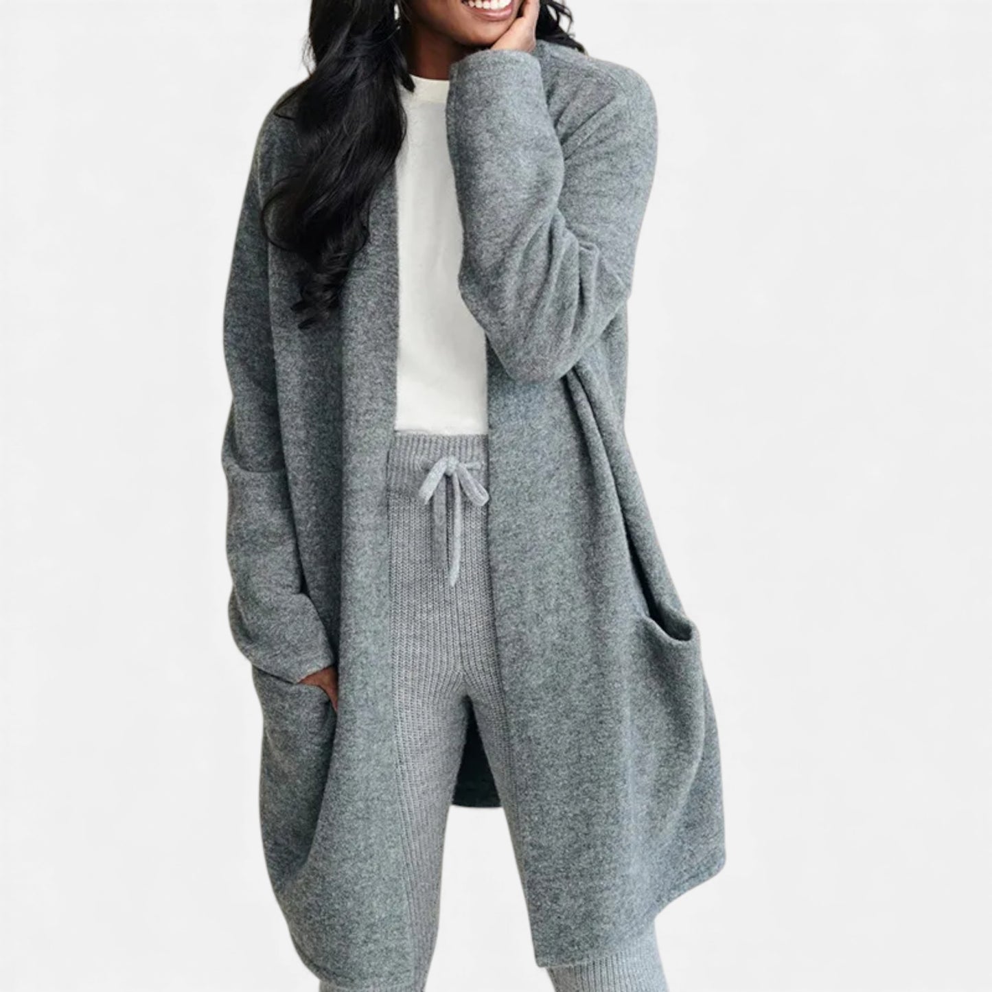 Morani | Women’s Knitted Jacket — Heritage Cashmere Knit