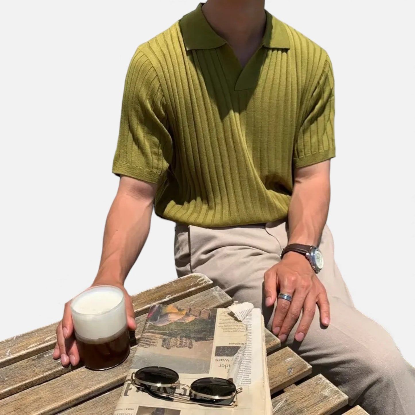 Morani | Men’s Heritage Cotton-Blend Polo