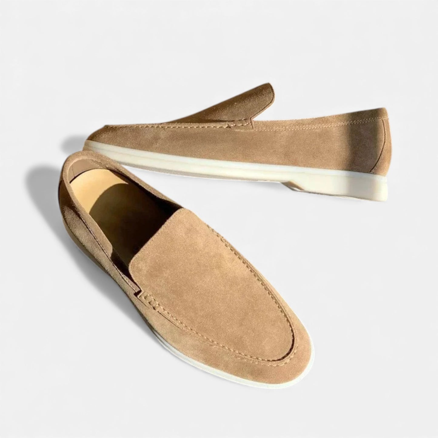 Morani | Men’s Driving Loafer in Suede Elegance