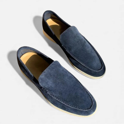 Morani | Men’s Driving Loafer in Suede Elegance