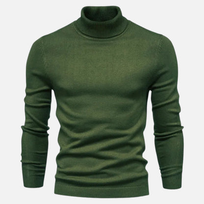 Morani | Men’s Heritage Roll‑Neck Sweater