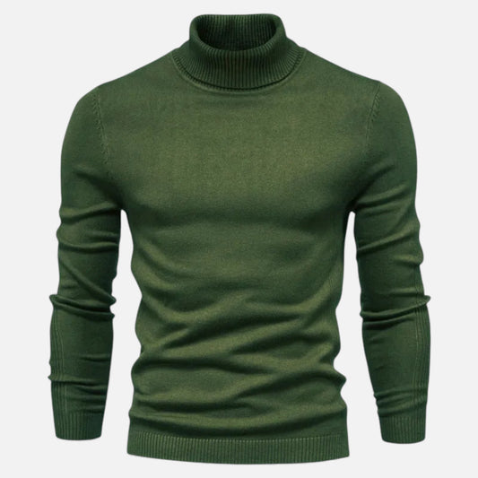 Morani | Men’s Heritage Roll‑Neck Sweater