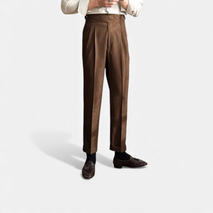 Morani | Women’s Straight‑Leg Wool Blend Trousers