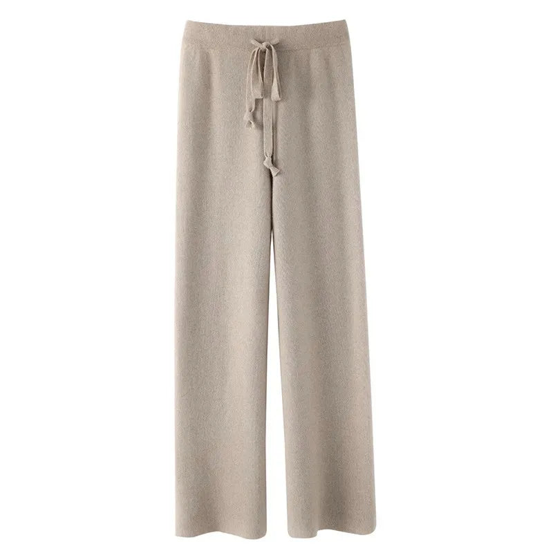 Morani | Women’s Heritage Knit Palazzo Trousers