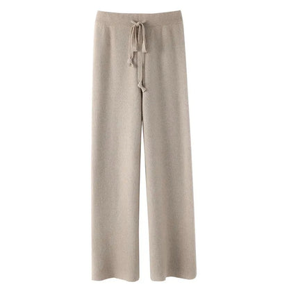 Morani | Women’s Heritage Knit Palazzo Trousers