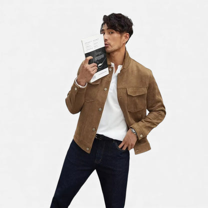 Morani | Men’s Polo‑Collar Shirt‑Jacket (Heritage Cotton)