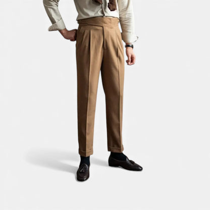 Morani | Women’s Straight‑Leg Wool Blend Trousers