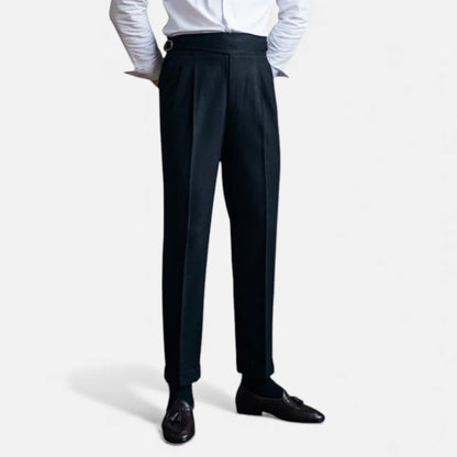 Morani | Women’s Straight‑Leg Wool Blend Trousers