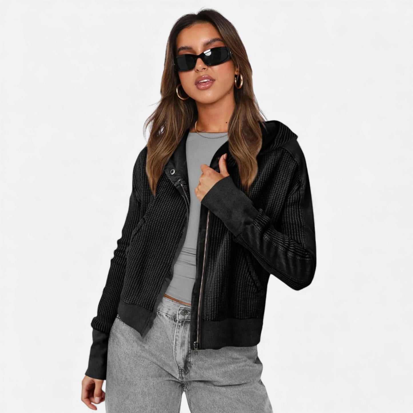 Morani | Women’s Hooded Cashmere-Blend Jacket