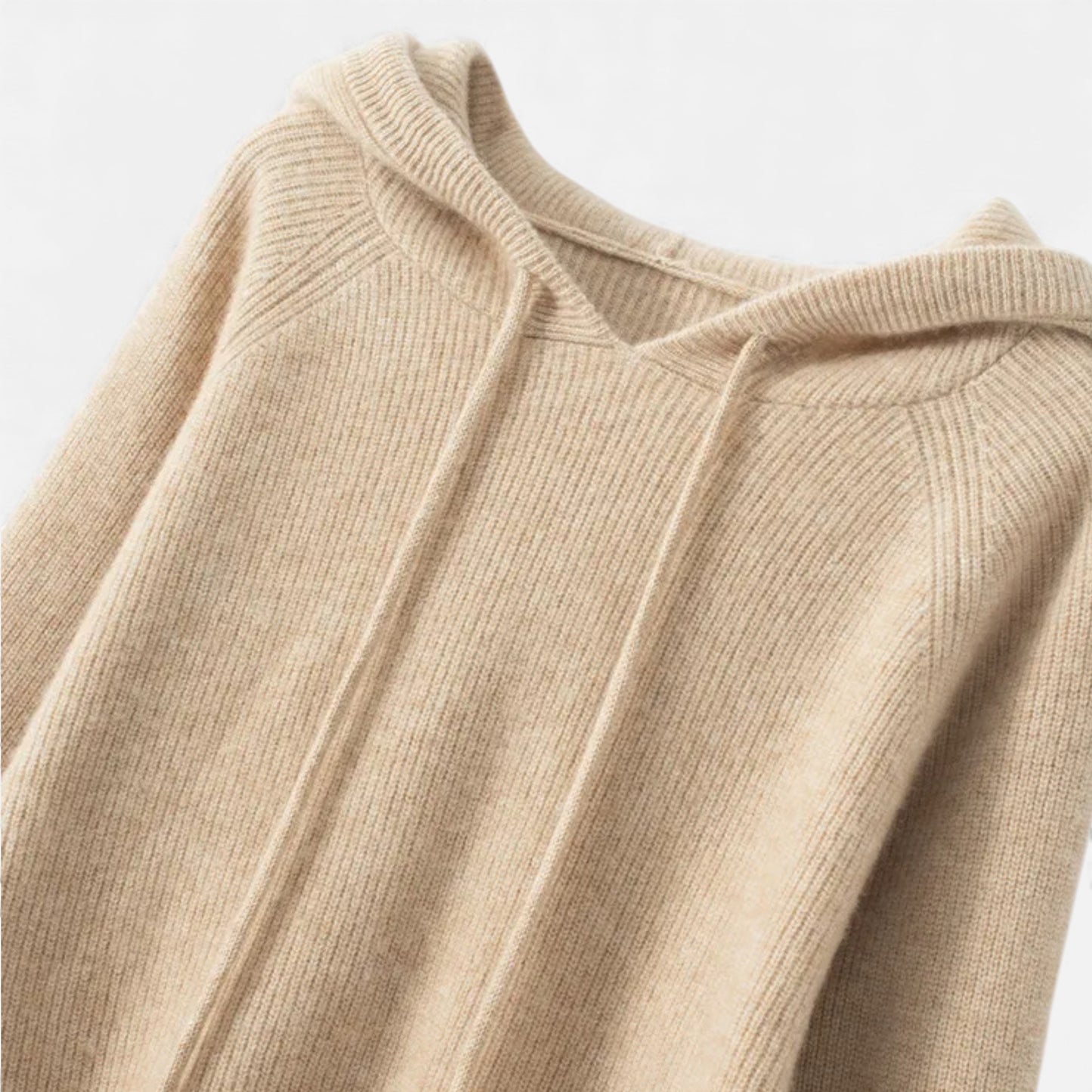 Morani | Women’s Hooded Cashmere‑Blend Pullover