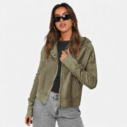 Morani | Women’s Hooded Cashmere-Blend Jacket
