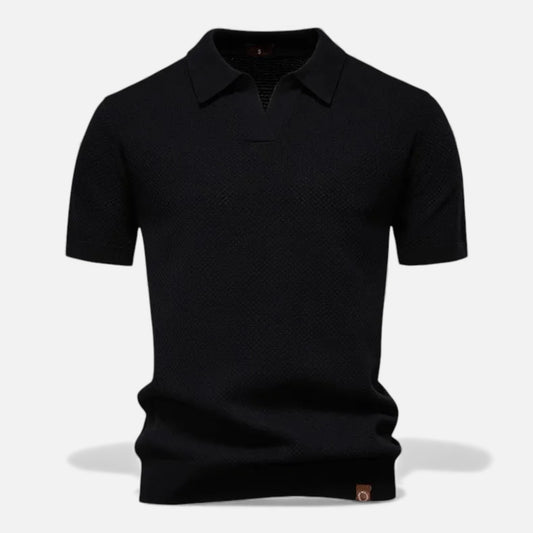 Morani | Men’s Wool Polo – Pineapple Heritage Print