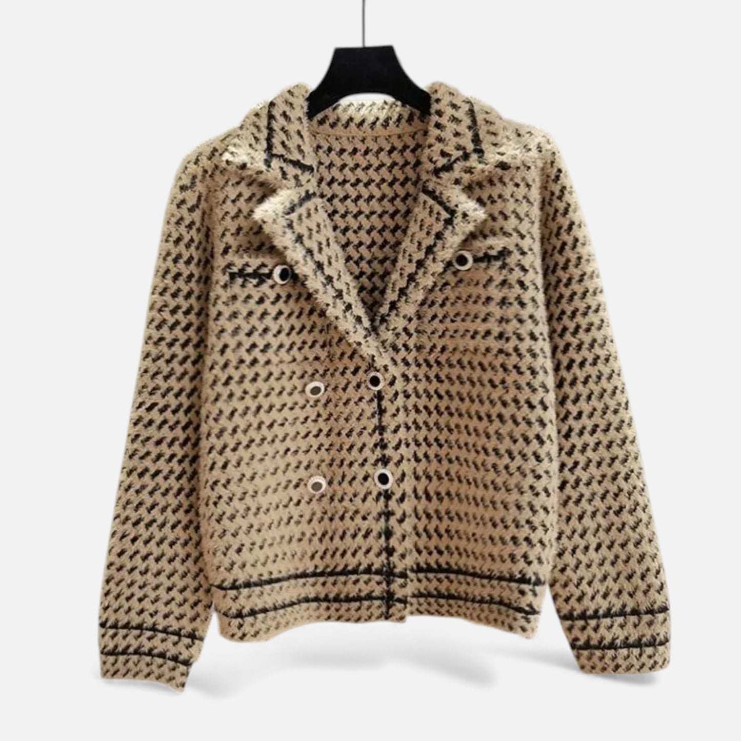 Morani | Women’s Wool-Blend Square-Collar Coat