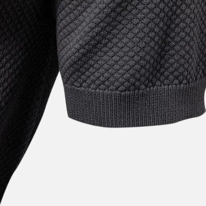 Morani | Men’s Wool Polo – Pineapple Heritage Print