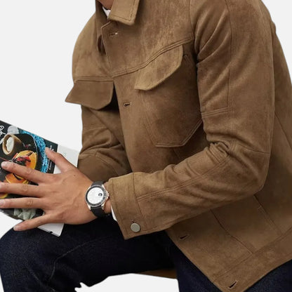 Morani | Men’s Polo‑Collar Shirt‑Jacket (Heritage Cotton)