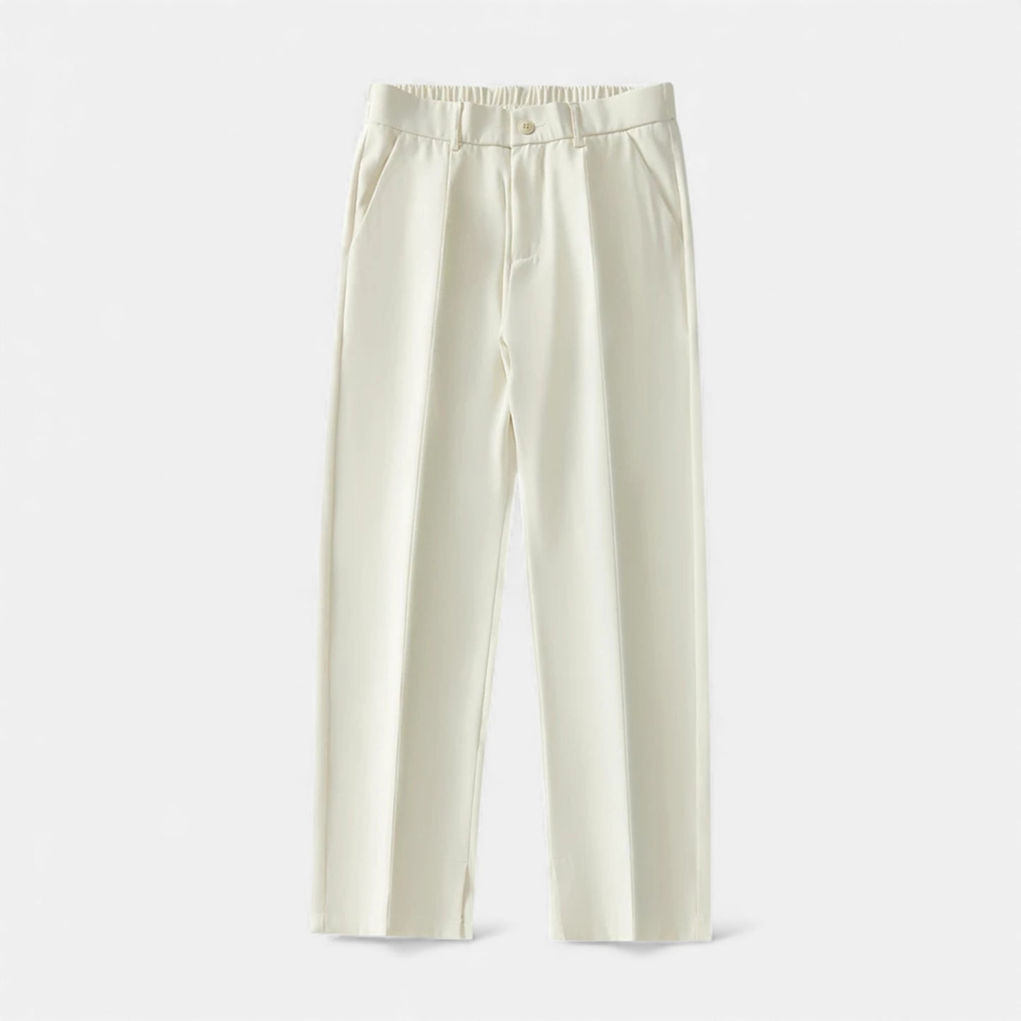 Morani | Men’s Silk-Touch Draped Trousers