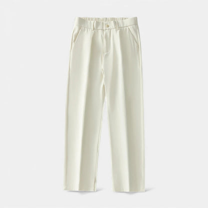 Morani | Men’s Silk-Touch Draped Trousers