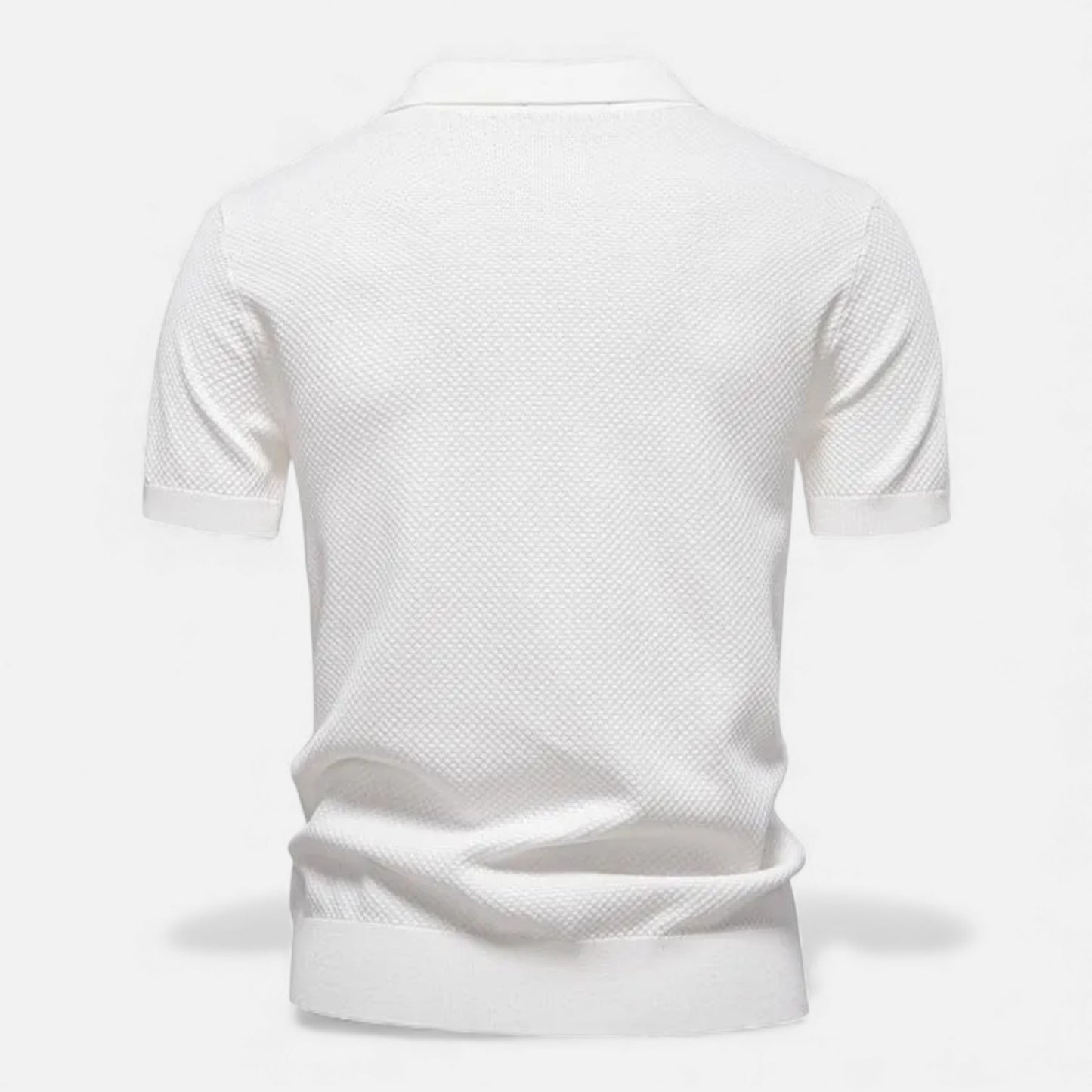 Morani | Men’s Wool Polo – Pineapple Heritage Print