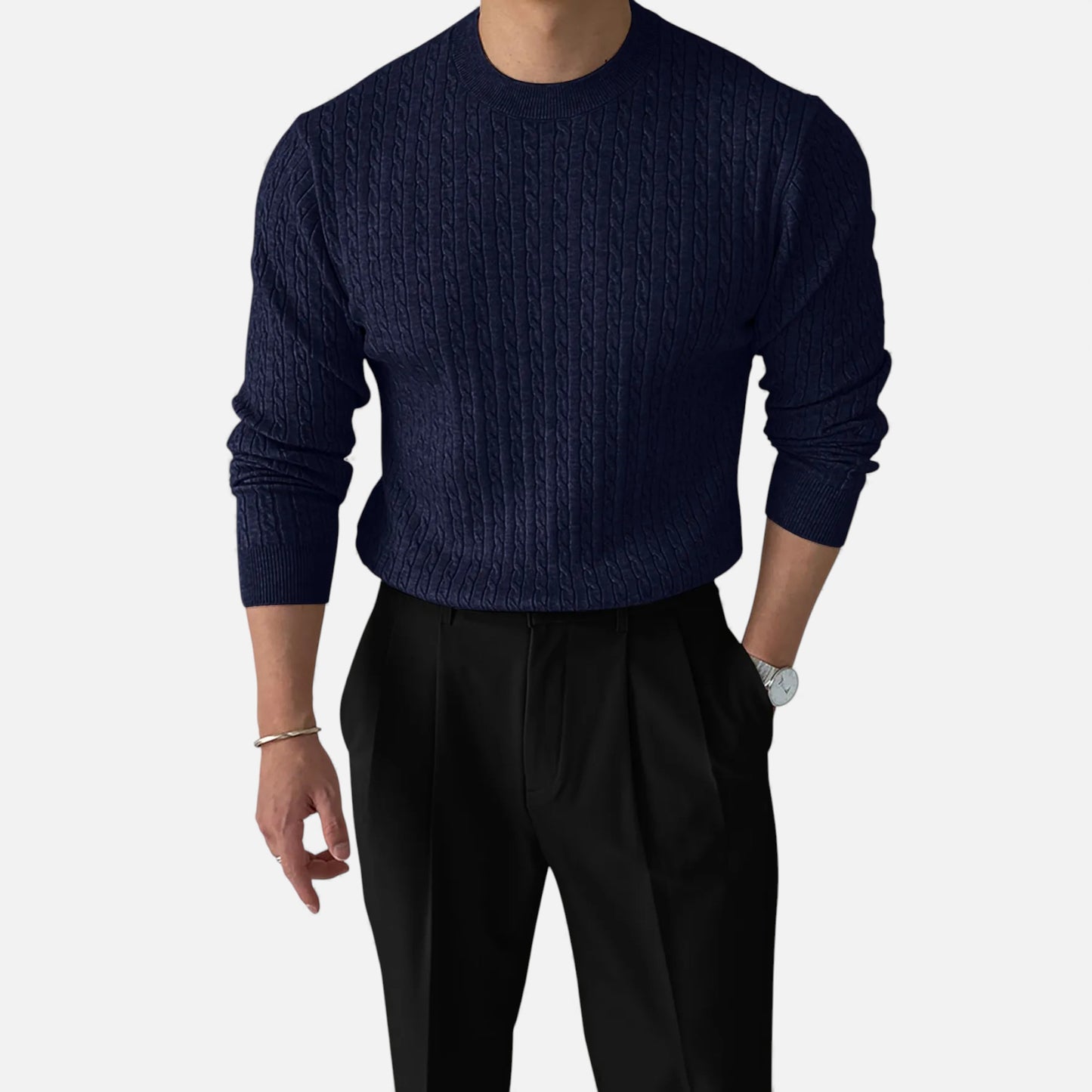 Morani | Men’s Heritage Ribbed Turtleneck Sweater