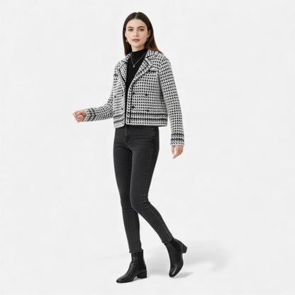 Morani | Women’s Wool-Blend Square-Collar Coat