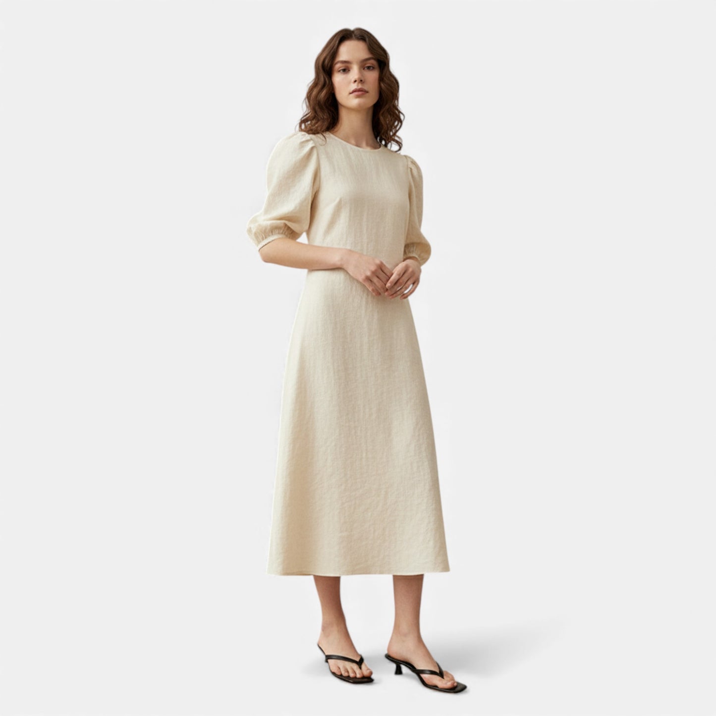 Morani | Women’s Leather Clip-Toe Slides