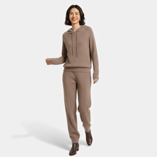 Morani | Women’s Hooded Cashmere‑Blend Pullover