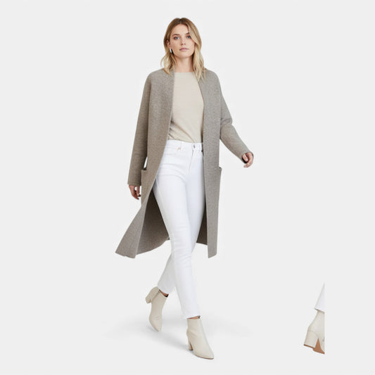 Morani | Women’s Knitted Jacket — Heritage Cashmere Knit