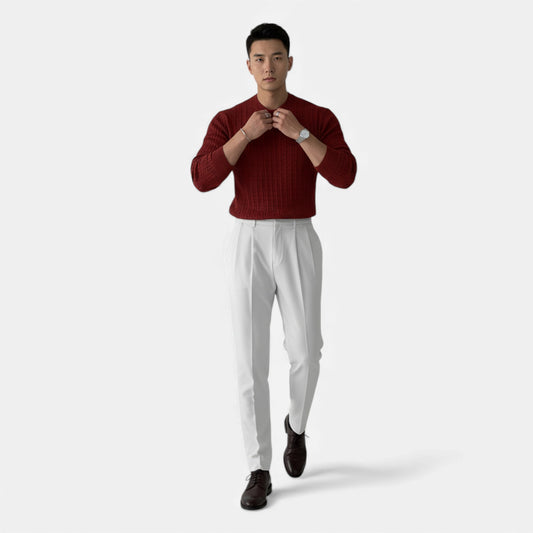 Morani | Men’s Heritage Ribbed Turtleneck Sweater