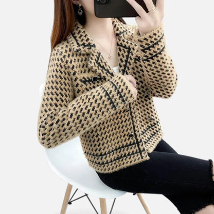 Morani | Women’s Wool-Blend Square-Collar Coat