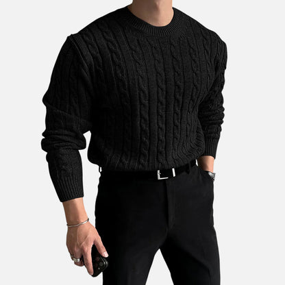 Morani | Men’s Heritage Ribbed Turtleneck Sweater