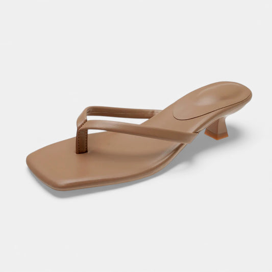 Morani | Women’s Leather Clip-Toe Slides