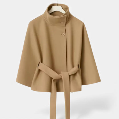 Morani | Women’s Batwing-Sleeve Wool-Touch Trench