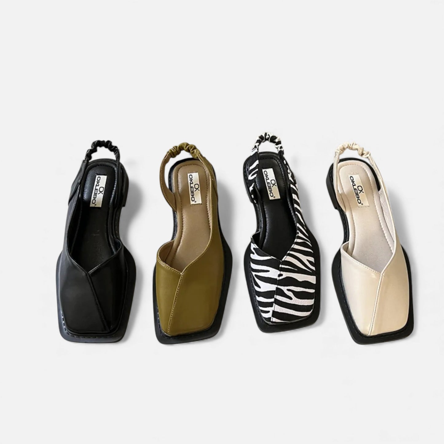 Morani | Women’s Square‑Heel Sling‑Back Pump