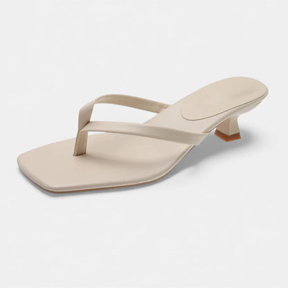 Morani | Women’s Leather Clip-Toe Slides